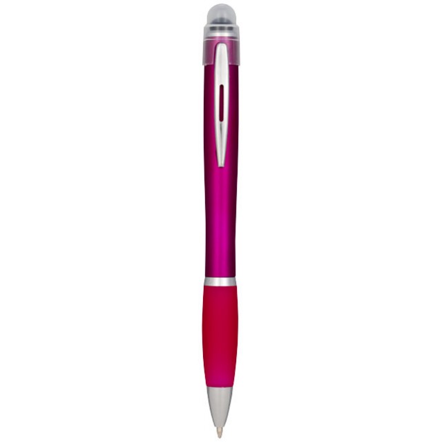 Penna luminosa con impugnatura e fusto colorati Nash