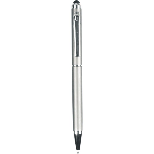 Penna in plastica, con touch screen - refill nero