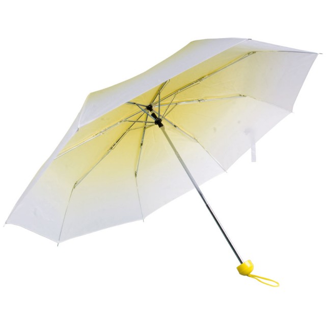 Mini ombrello manuale, sfumato, inserito in guaina
