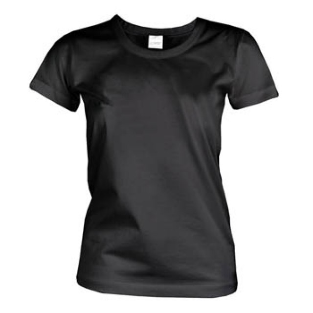 T-Shirt 100 % Cotone pettinato (145 g/m2), per Donna