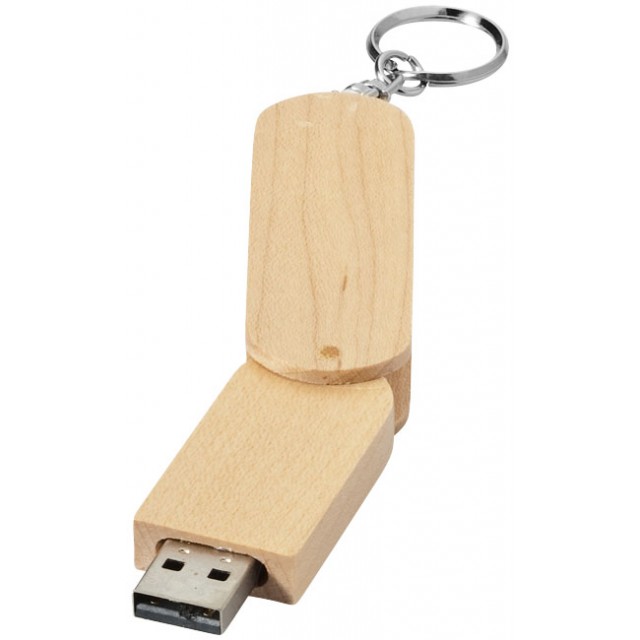 USB Rotate in legno