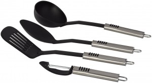 Set utensili da cucina 4 pezzi