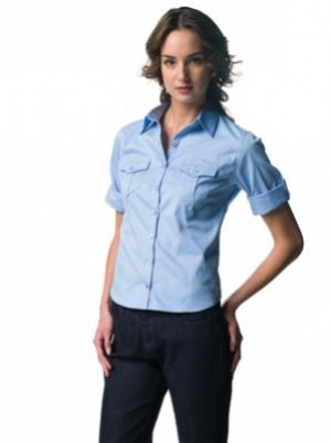 Camicia twill Russell trendy, donna