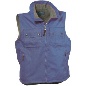 Gilet in polyestere pile