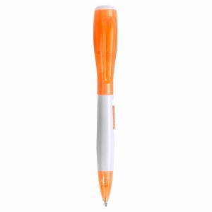 Penna in plastica con luce