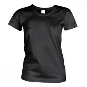 T-Shirt da donna (taglie da S a XXL anni) 100 % cotone pettinato 145 g/m2
