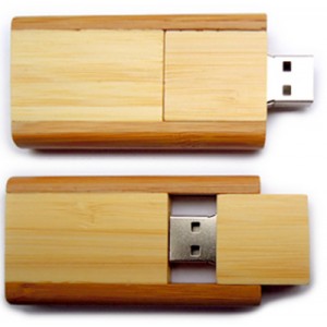 Chiavetta USB eco-twist legno