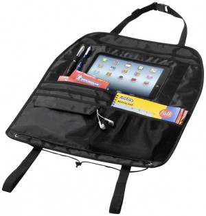 Organizer per sedile auto con scomparto per iPad