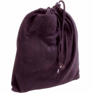 Set in polar : sciarpa (137x33 cm)/fascia paraorecchie/guanti da donna, con sacchetto in polar
