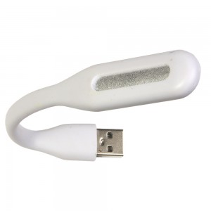 Luce USB 6 led PC snodabile gommata