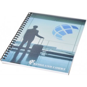 Notebook A5 spiralato Desk-MateÂ® con copertina in PP